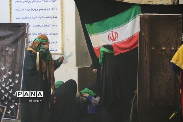 دختران شهریاری در سوگ رحلت حضرت ام البنین (س)