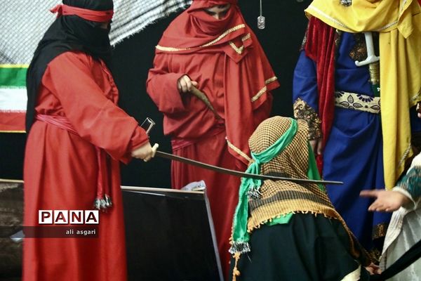 دختران شهریاری در سوگ رحلت حضرت ام البنین (س)