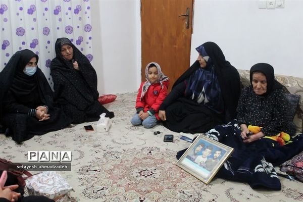 تکریم از مادران  شهدا در گلوگاه