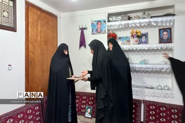تکریم از مادران  شهدا در گلوگاه