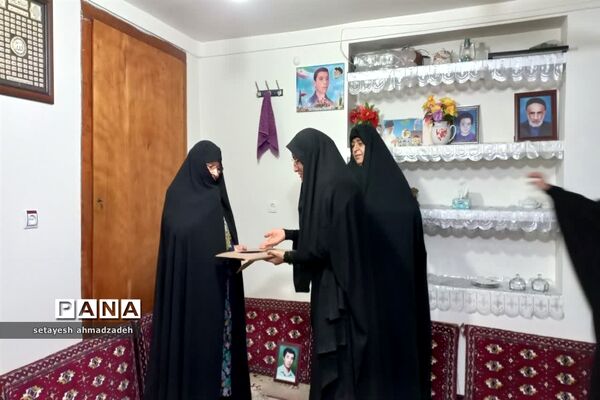 تکریم از مادران  شهدا در گلوگاه