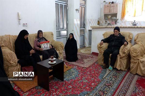 تکریم از مادران  شهدا در گلوگاه