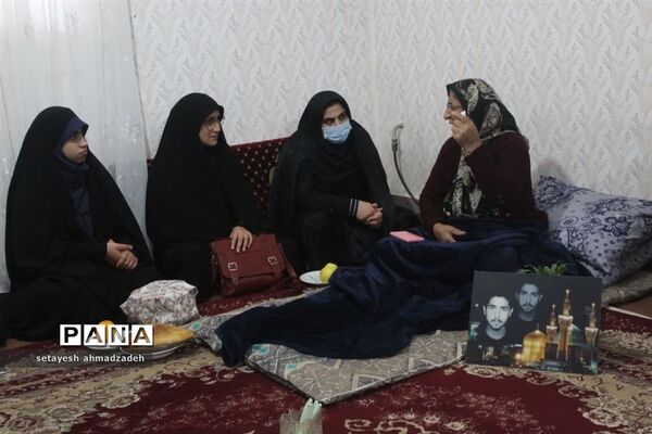 تکریم از مادران  شهدا در گلوگاه