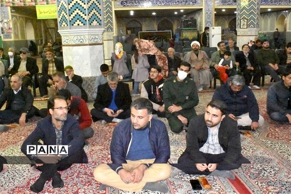 مراسم سالگرد ارتحال آیت الله مصباح یزدی دربهاباد