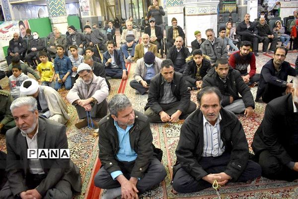 مراسم سالگرد ارتحال آیت الله مصباح یزدی دربهاباد