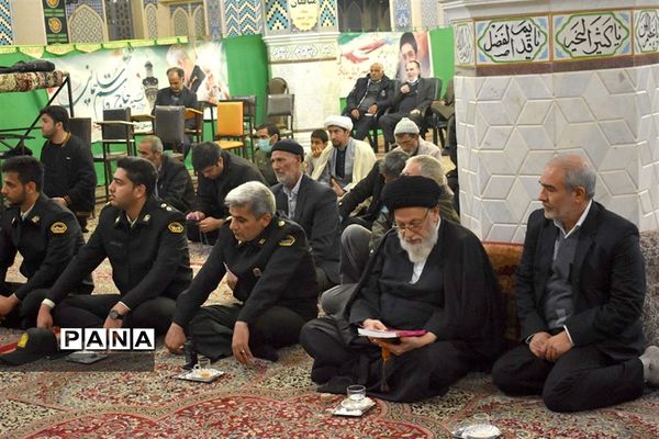 مراسم سالگرد ارتحال آیت الله مصباح یزدی دربهاباد