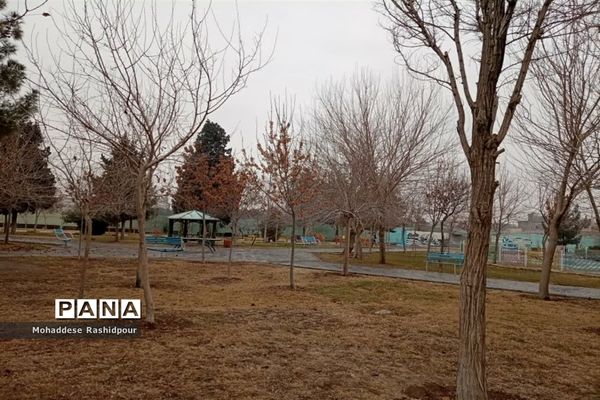 طبیعت زیبای بوستان شهید ندایی شهرستان اسلامشهر
