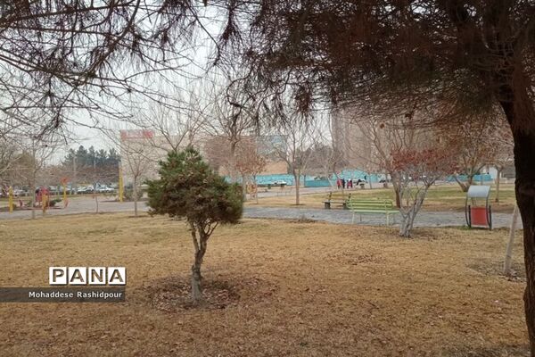 طبیعت زیبای بوستان شهید ندایی شهرستان اسلامشهر