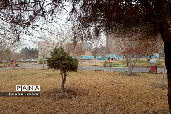 طبیعت زیبای بوستان شهید ندایی شهرستان اسلامشهر