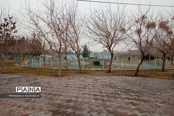 طبیعت زیبای بوستان شهید ندایی شهرستان اسلامشهر