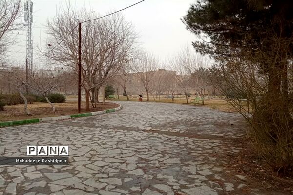 طبیعت زیبای بوستان شهید ندایی شهرستان اسلامشهر