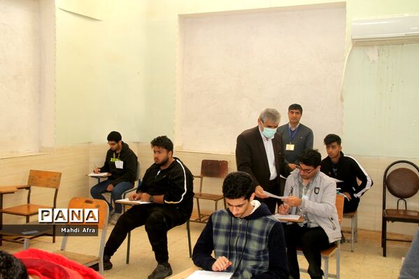 بازدید از حوزه‌های محل برگزاری امتحانات نهایی دی ماه در شهرستان بهبهان