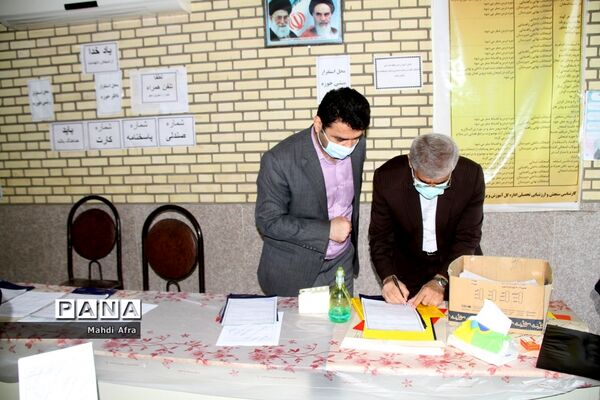 بازدید از حوزه‌های محل برگزاری امتحانات نهایی دی ماه در شهرستان بهبهان