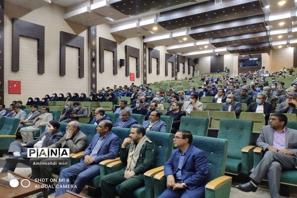 شهید گمنام در اداره‌کل آموزش و پرورش استان سیستان و بلوچستان
