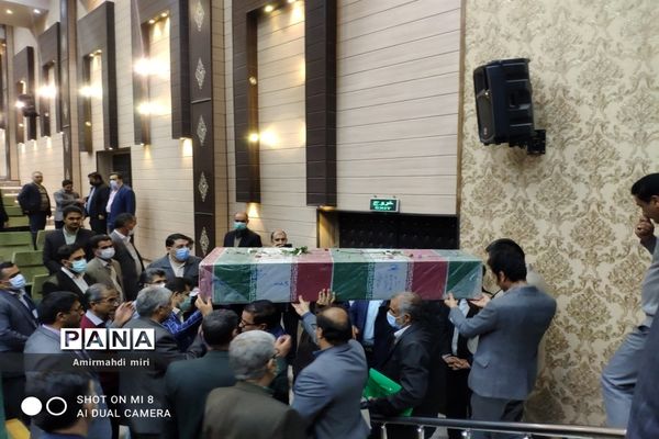 شهید گمنام در اداره‌کل آموزش و پرورش استان سیستان و بلوچستان