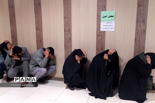 برگزاری مانور زلزله در اداره آموزش و پرورش شهرستان قرچک