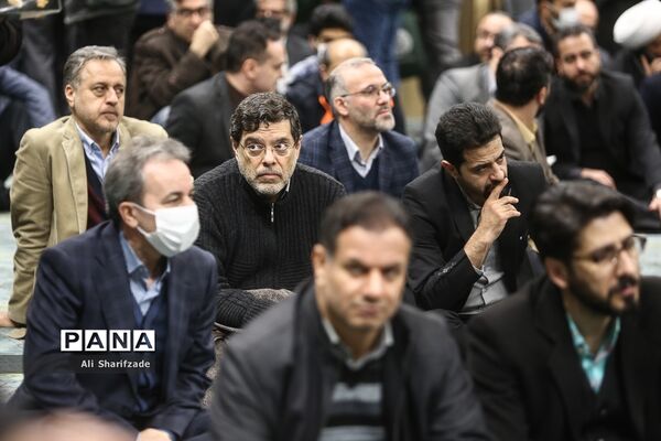 مراسم ختم پدر رئیس دانشگاه تهران