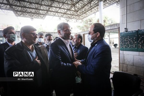 مراسم ختم پدر رئیس دانشگاه تهران