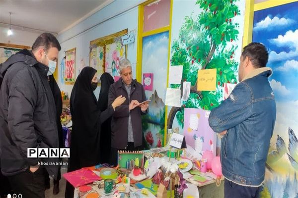 نمایشگاه طرح بوم و مواد دور ریختنی دوست داشتنی در قادرآباد