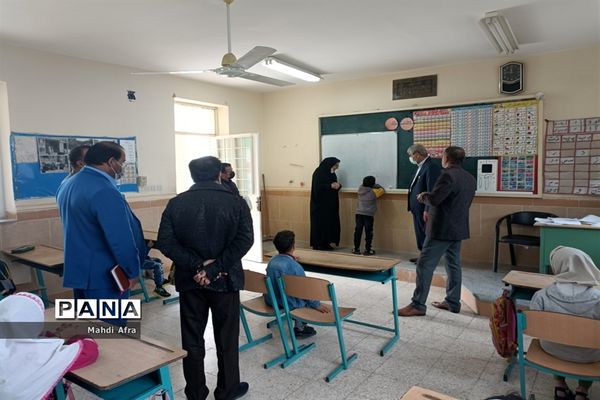 بازدید از مدارس ابتدایی روستایی شهرستان بهبهان