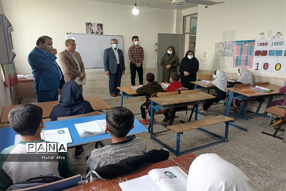 بازدید از مدارس ابتدایی روستایی شهرستان بهبهان