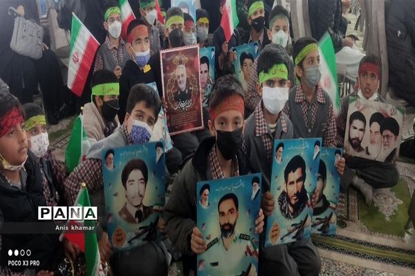 مراسم گرامیداشت سالگرد شهادت سردار شهید حاج قاسم میرحسینی و 2000شهید استان سیستان وبلوچستان