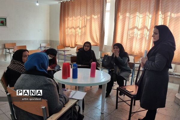 برگزاری دوره آموزشی بازی‌های فکری رویش ویژه مربیان ناحیه 3 شیراز