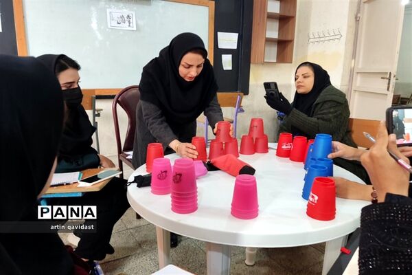 برگزاری دوره آموزشی بازی‌های فکری رویش ویژه مربیان ناحیه 3 شیراز