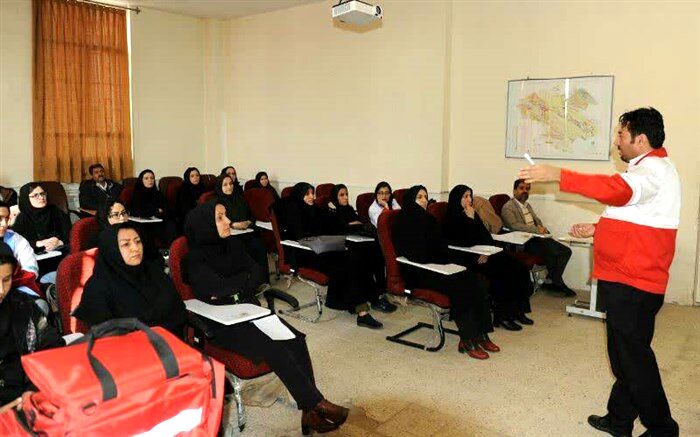 بهره‌مندی بیش از 20 هزار زنجانی از آموزش های هلال احمر