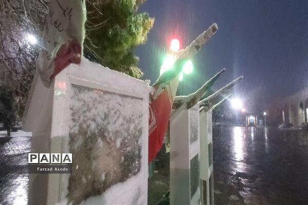 کاشمر هم رنگ برف را دید