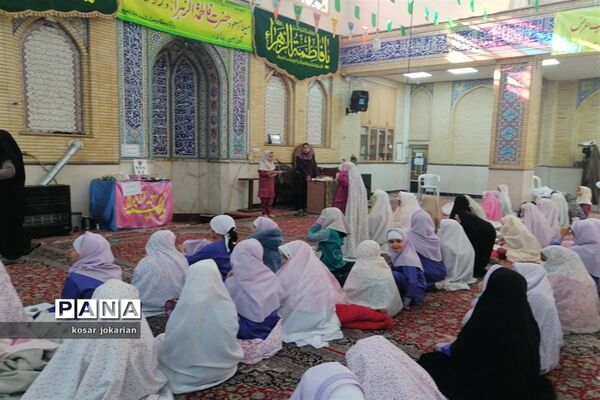 برگزاری اجلاسیه نماز  دانش آموزان دختر دبستانی ناحیه 3 شیراز