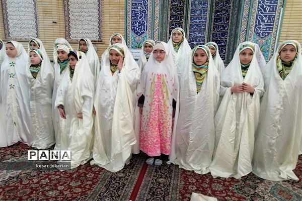 برگزاری اجلاسیه نماز  دانش آموزان دختر دبستانی ناحیه 3 شیراز