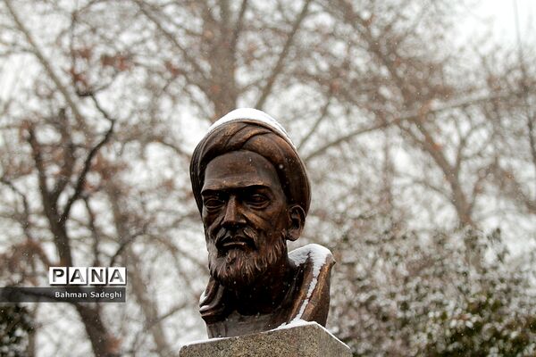 بارش برف زمستانی در تهران