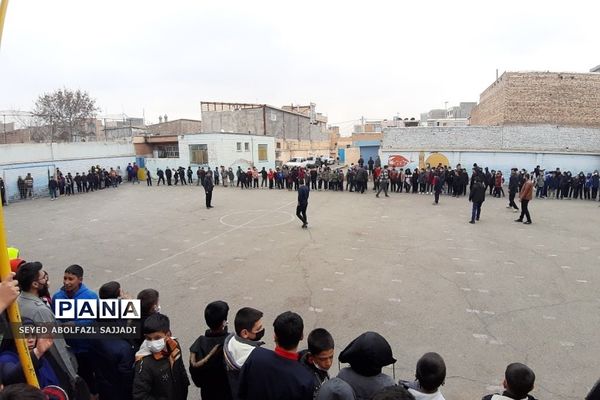 جنگ میلاد حضرت زهرا (س) در دبستان میثاق فشافویه