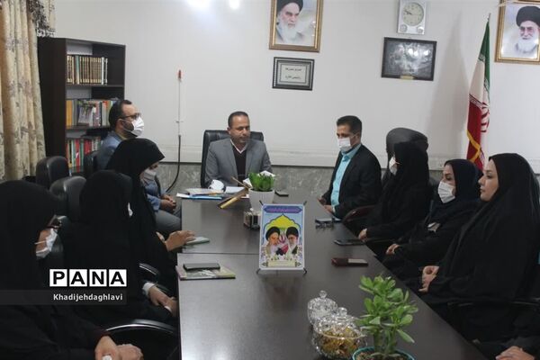 تقدیر از بانوان فرهنگی آموزش و پرورش شهرستان حمیدیه