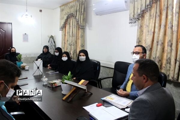 تقدیر از بانوان فرهنگی آموزش و پرورش شهرستان حمیدیه
