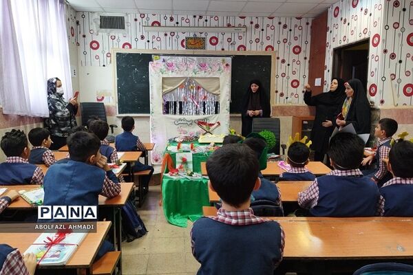 جشن قرآن دبستان پسرانه شهیدان قمی فشافویه