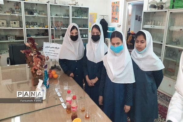 برگزاری تور علمی و کارگاه شیمی و فیزیک پژوهش سرای چهاردانگه