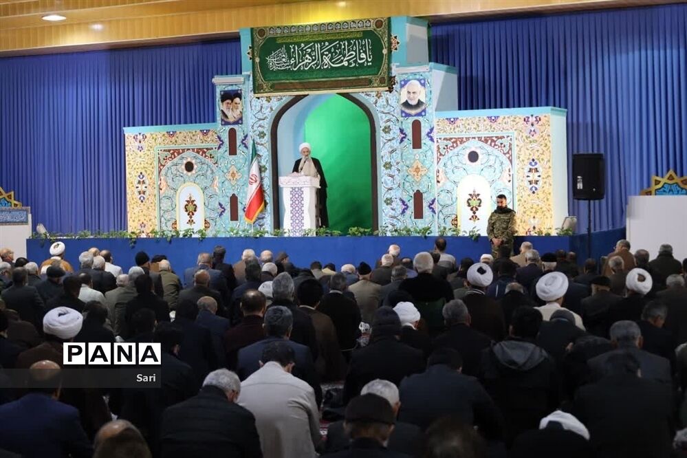 اقامه نماز جمعه شهرستان ساری