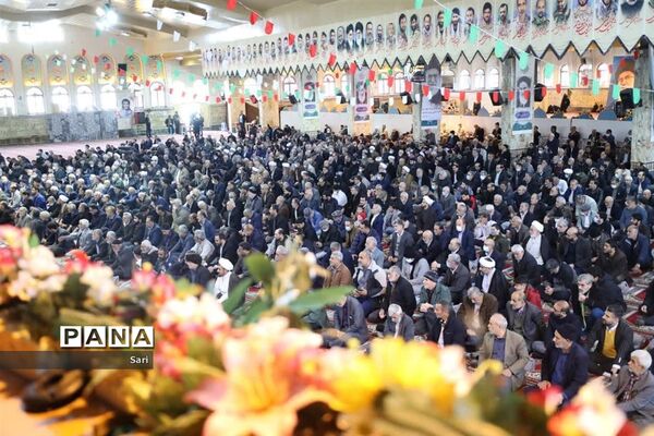 اقامه نماز جمعه شهرستان ساری