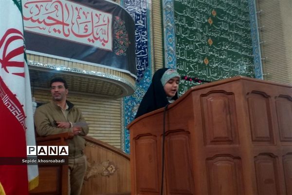 راهپیمایی در پی محکوم کردن اهانت نشریه فرانسوی به رهبری، در پاکدشت