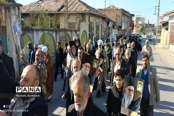 اقامه نماز جمعه شهرستان میاندورود