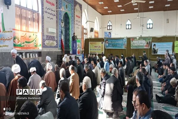 اقامه نماز جمعه شهرستان میاندورود