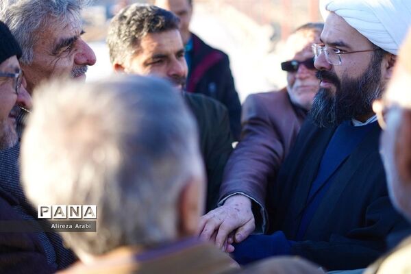 بازدید نماینده ترشیز از پروژه‌های روستای ظاهرآباد شهرستان بردسکن
