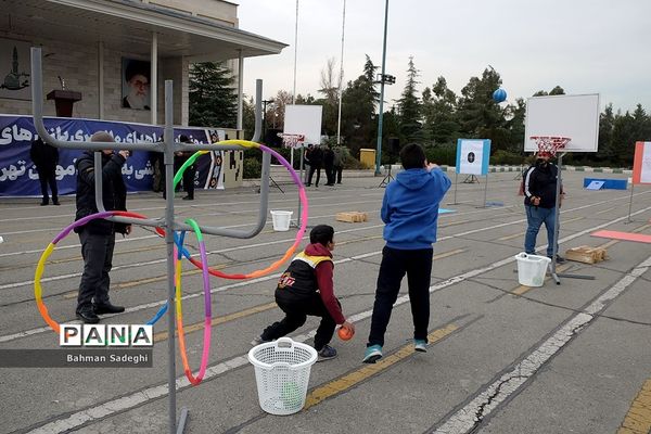 رونمایی و اهدای 110 بازی هیجانی و ورزشی به مدارس مناطق شهر تهران