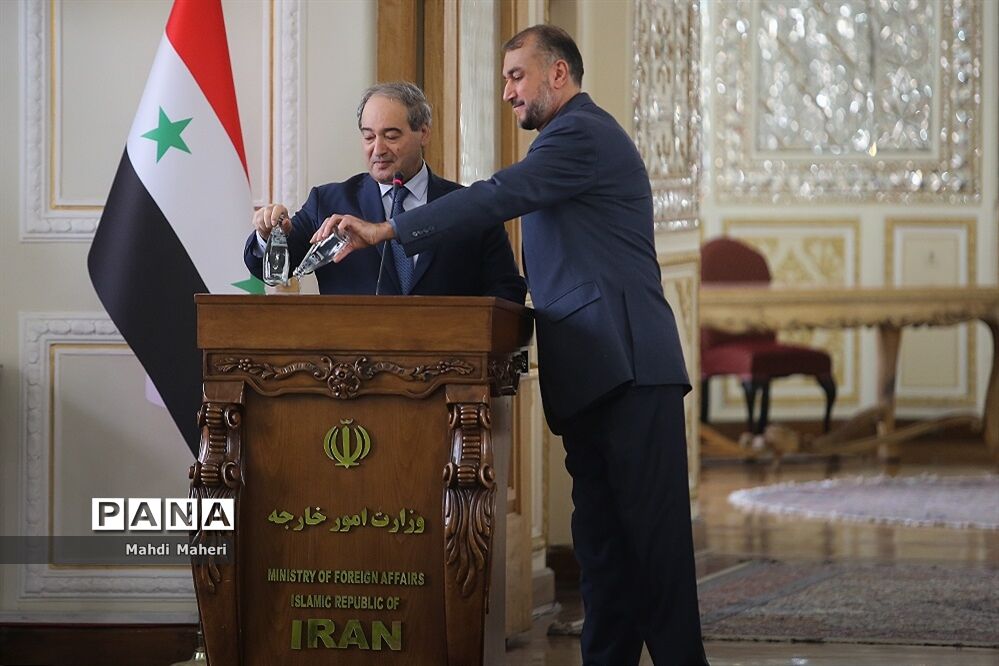 ایران و سوریه در کنار ملت فلسطین هستند