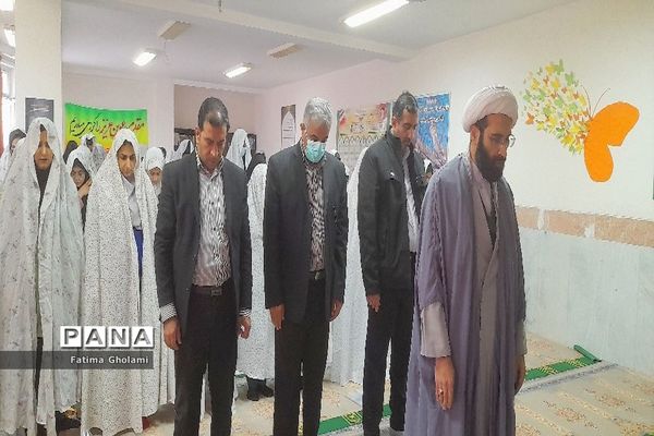 افتتاح نمازخانه مدرسه حضرت مریم متوسطه اول بوشهر