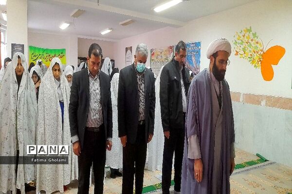 افتتاح نمازخانه مدرسه حضرت مریم متوسطه اول بوشهر