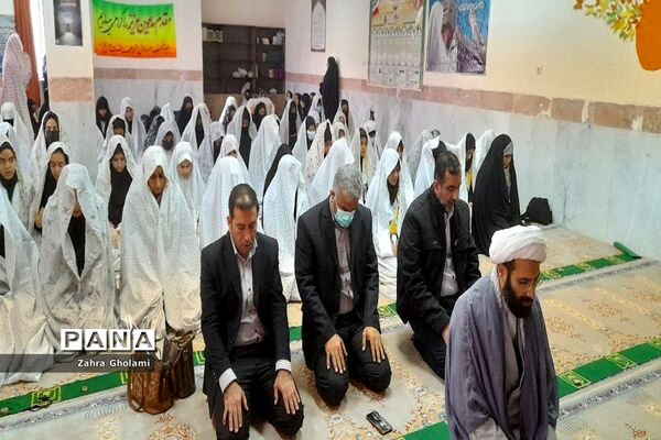 افتتاح نمازخانه مدرسه حضرت مریم متوسطه اول بوشهر
