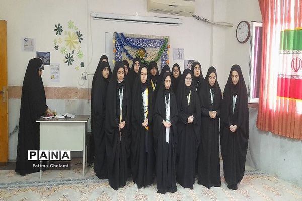 افتتاح نمازخانه مدرسه حضرت مریم متوسطه اول بوشهر